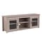 Flash Furniture Dark Brown TV Stand with 4 Pane Glass Doors 65" GC-MBLK65-GY-GG - alternate 8